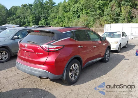2015 Nissan Murano Sv из США, поврежденный, VIN 5N1AZ2MH2FN270571